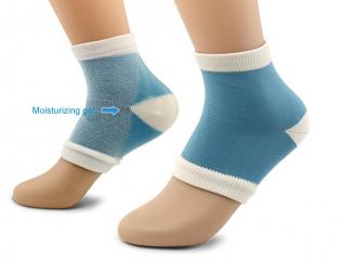 BNGS005(spliced) Moisturizing Heel Socks