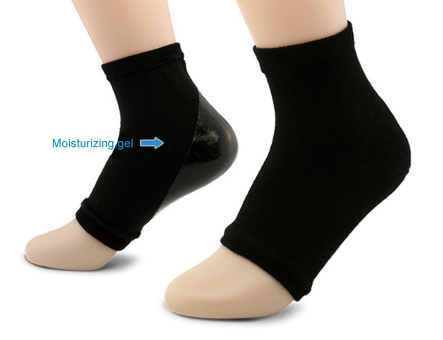 BNGS004(cotton) Moisturizing Heel Socks