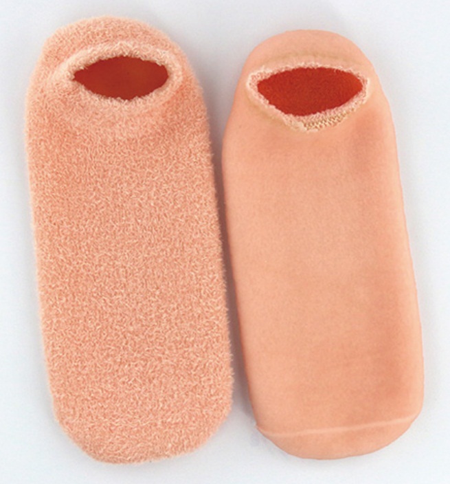 BNGS009(feather gauze) Moisturizing Gel Socks